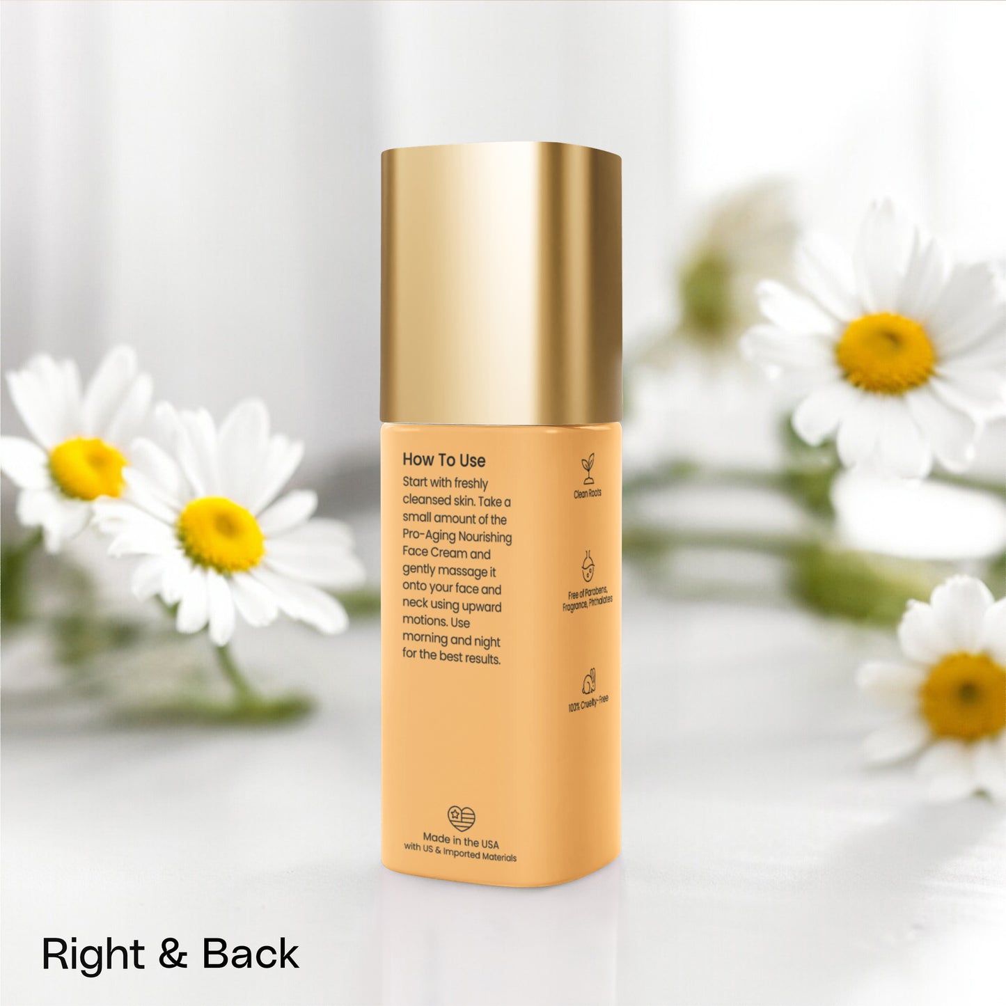 Purely Nice Pro-Aging Nourishing Face Cream Gold Cap