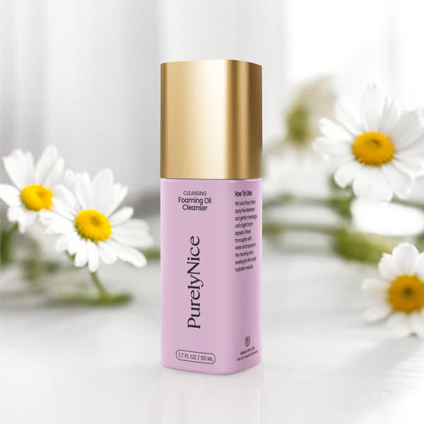 Purely Nice Milky Oil Foaming Cleanser Gold Cap