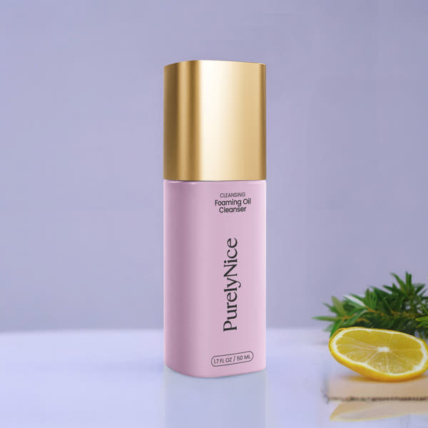 Purely Nice Milky Oil Foaming Cleanser Gold Cap