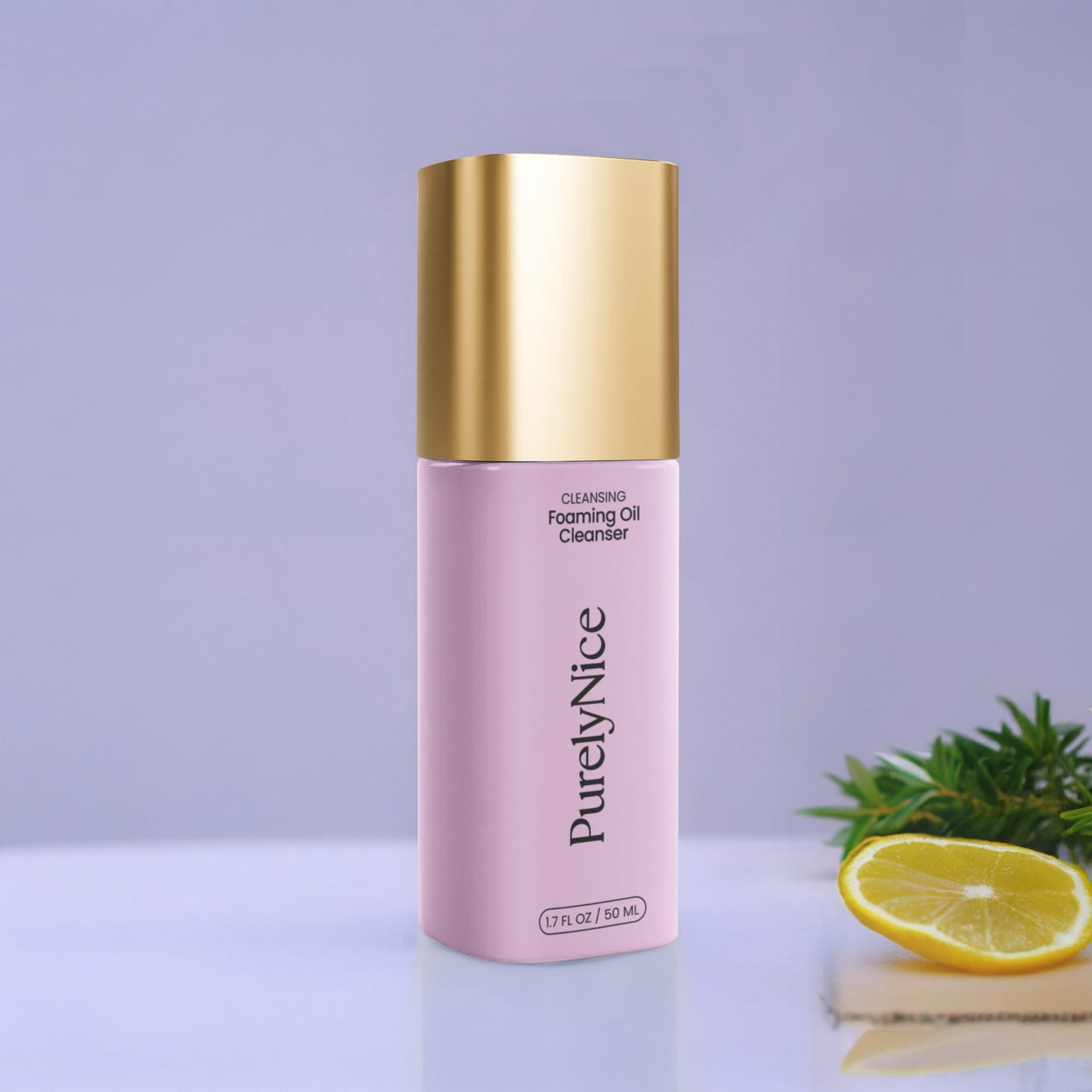 Purely Nice Milky Oil Foaming Cleanser Gold Cap