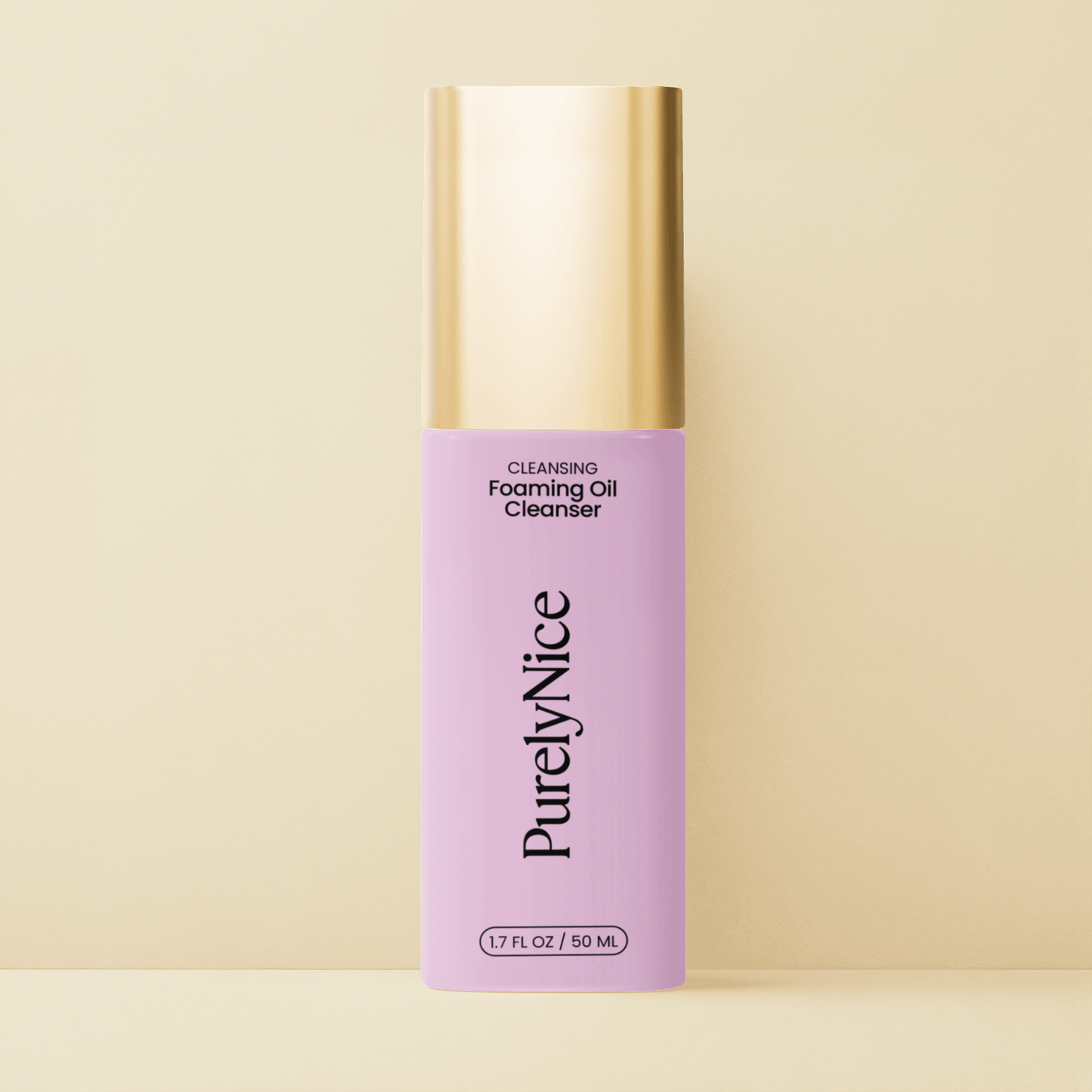 Purely Nice Milky Oil Foaming Cleanser Gold Cap