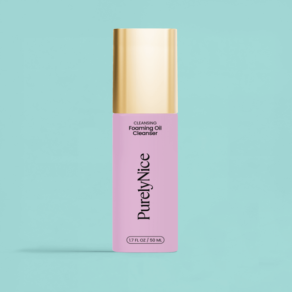 Purely Nice Milky Oil Foaming Cleanser Gold Cap