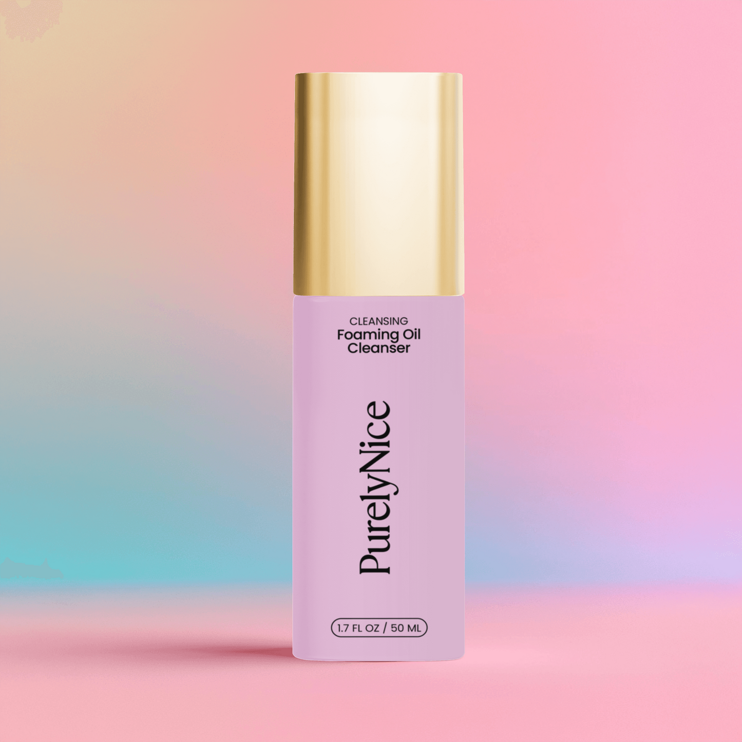 Purely Nice Milky Oil Foaming Cleanser Gold Cap