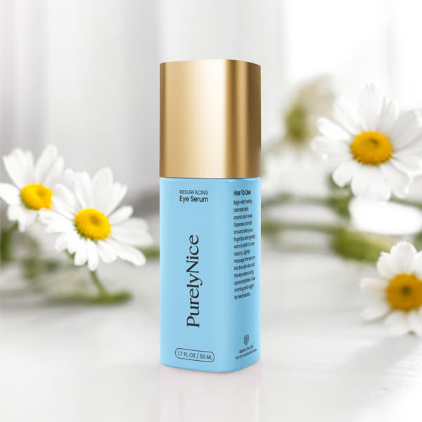 Purely Nice Brighten+Firm Eye Serum: Intensive Renewal Gold Cap