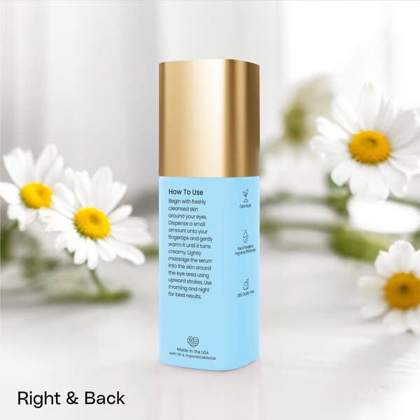 Purely Nice Brighten+Firm Eye Serum: Intensive Renewal Gold Cap