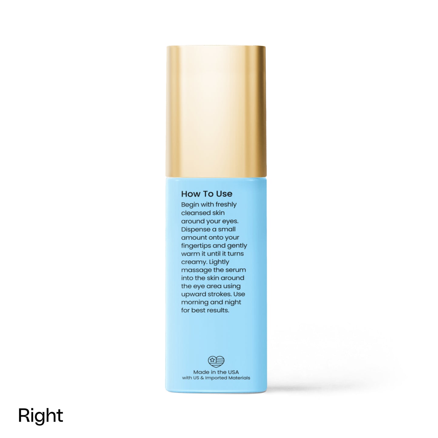 Purely Nice Brighten+Firm Eye Serum: Intensive Renewal Gold Cap