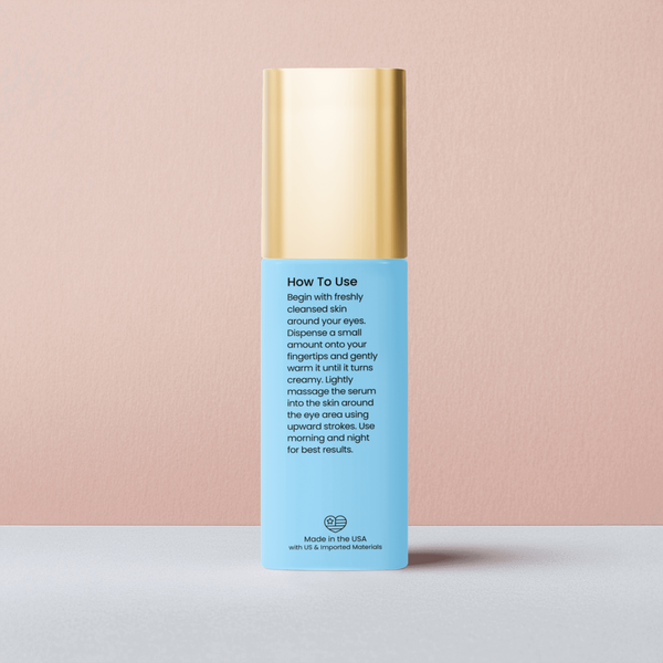 Purely Nice Brighten+Firm Eye Serum: Intensive Renewal Gold Cap