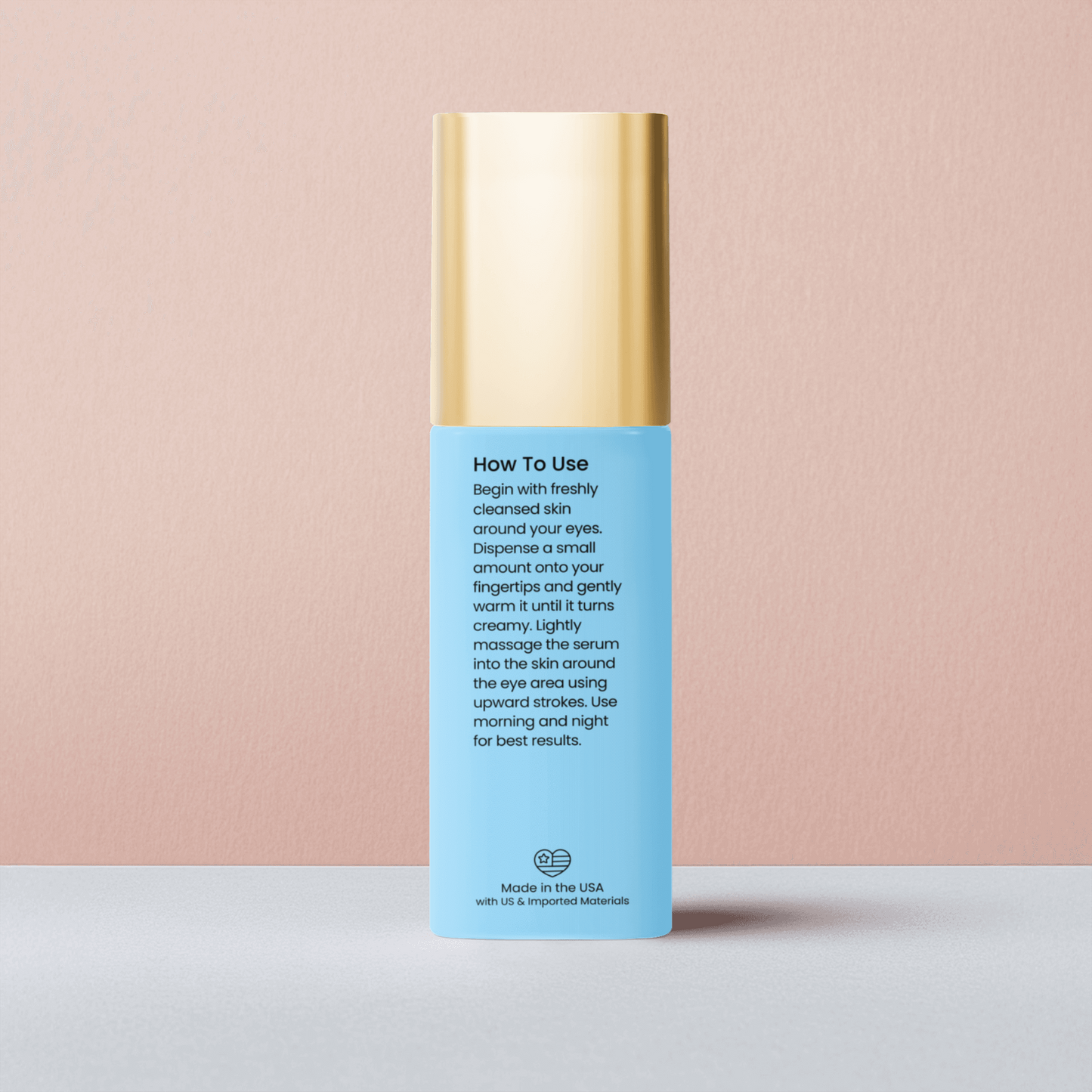 Purely Nice Brighten+Firm Eye Serum: Intensive Renewal Gold Cap