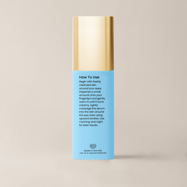 Purely Nice Brighten+Firm Eye Serum: Intensive Renewal Gold Cap