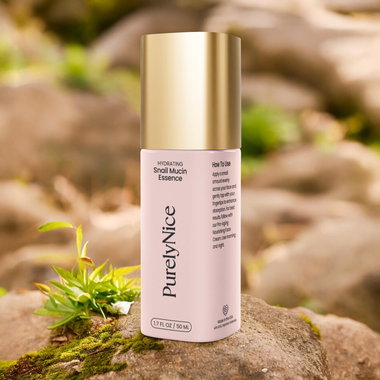 Purely Nice HydraSnail Mucin Essence Gold Cap