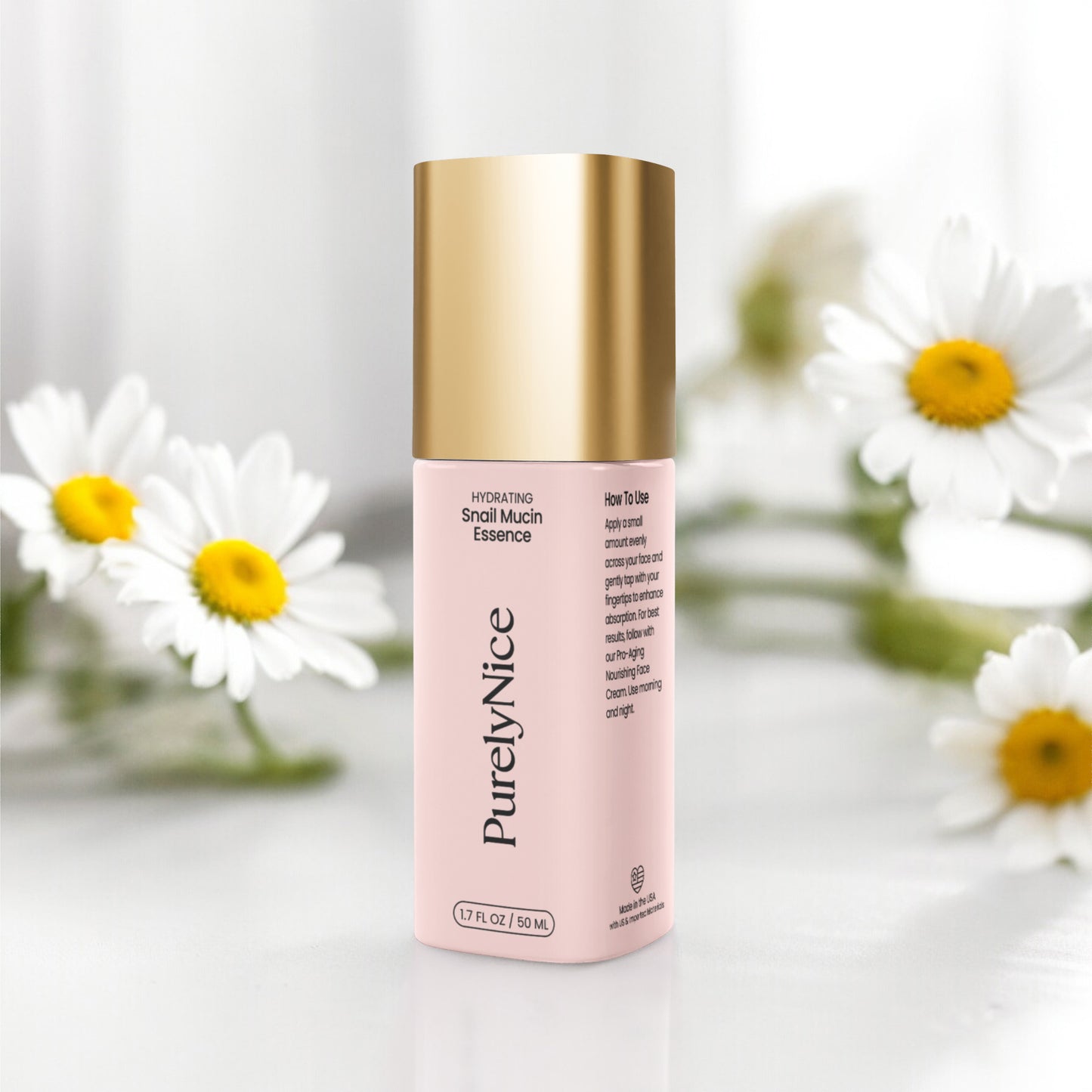 Purely Nice HydraSnail Mucin Essence Gold Cap